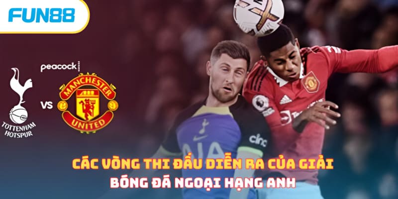 Các vòng thi đấu diễn ra của giải bóng đá Ngoại Hạng Anh