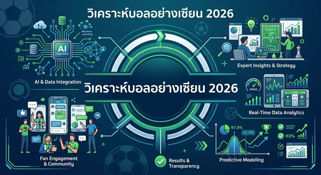 วิเคราะห์บอลอย่างเซียน 2026